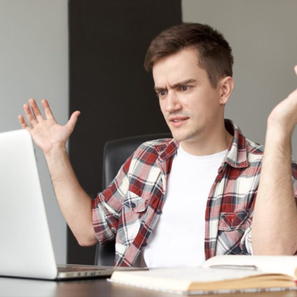 Frustrated Man